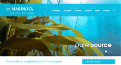 Desktop Screenshot of marinova.com.au
